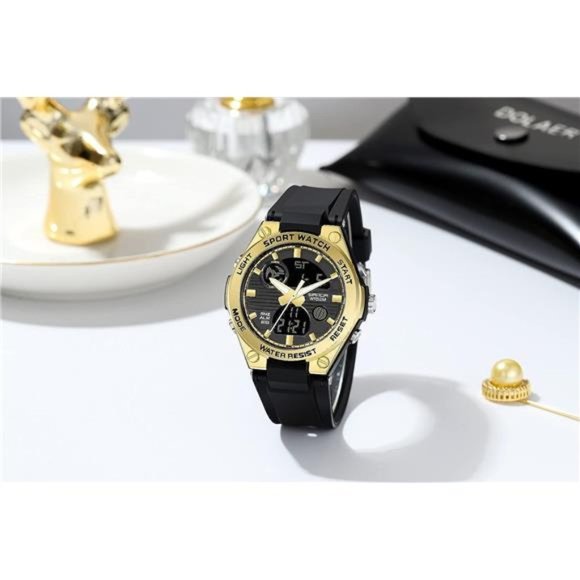 Women\'s Ladies Outdoor Waterproof Sports Watch Quartz Watch Fashion Bracelet